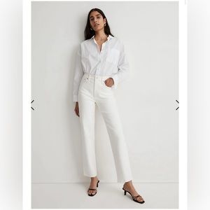 Madewell “The Perfect Vintage Jean”, Size 28, White